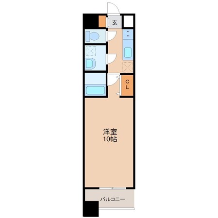 桜山駅 徒歩1分 3階の物件間取画像